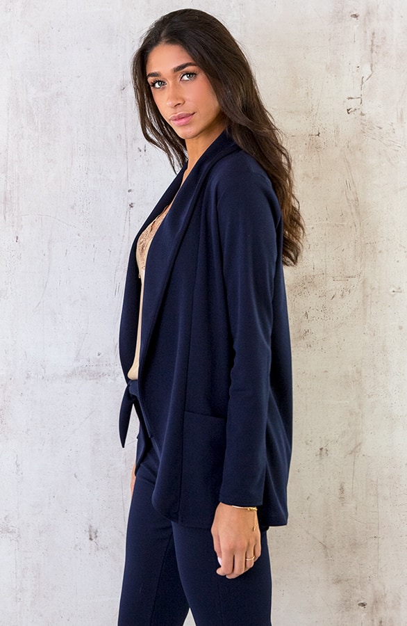 Basic Blazer Marineblauw – shoparchief, foto 11