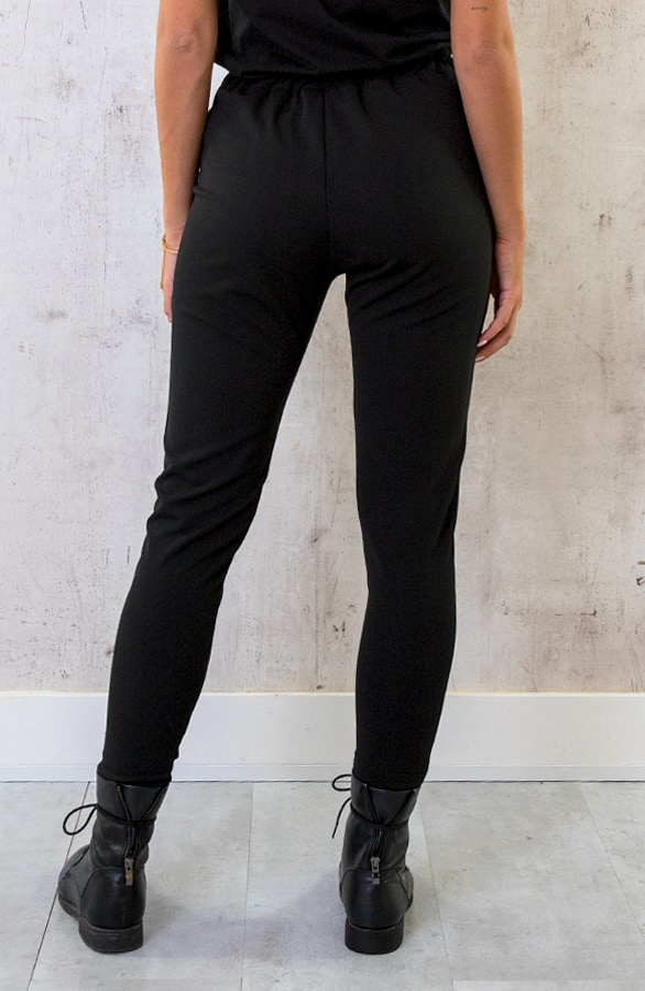 Strik Broek Basic Zwart – broeken, foto 7