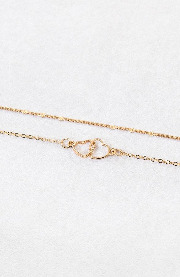 Open Heart Armband Gold Double, Shoparchiv, Foto 3