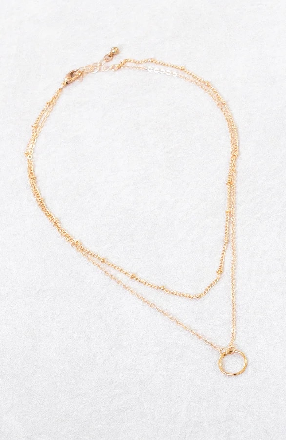 Open Laagjes Ketting Goud – shoparchief