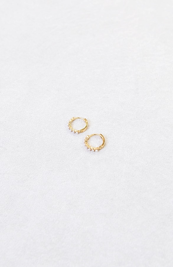 Parel Minimal Oorbellen Goud – shoparchief