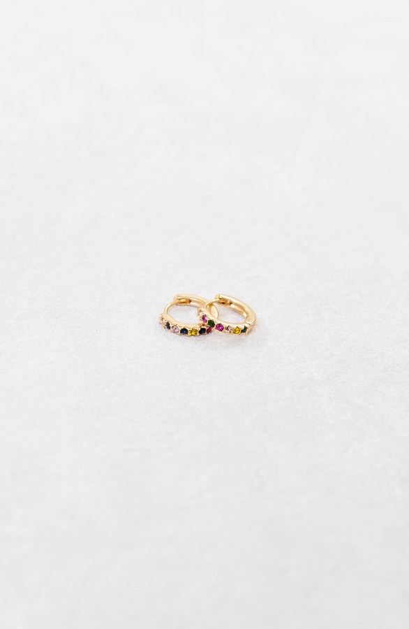 Rainbow Strass Ohrringe, Shoparchiv