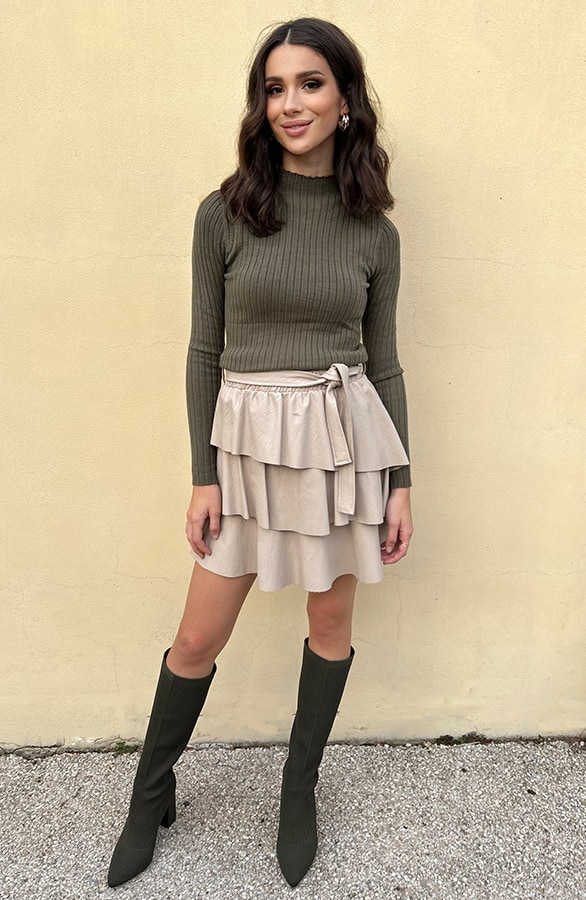Ribstof Col Top Army – shoparchief, foto 3