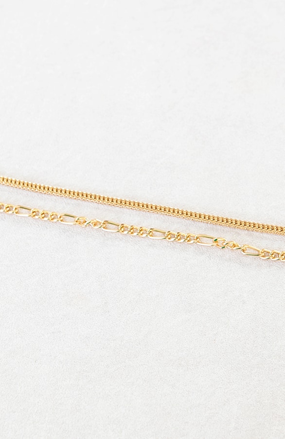 Schakel Armband Double Goud – shoparchief, foto 2