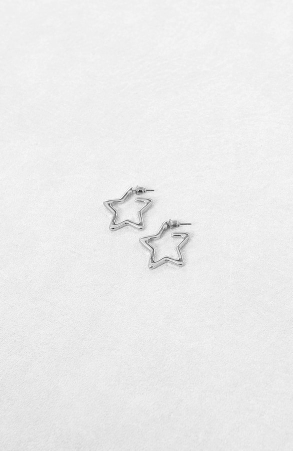 Starlight Oorbellen Zilver – shoparchief