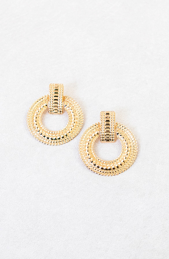 Statement Oorbellen Goud – shoparchief