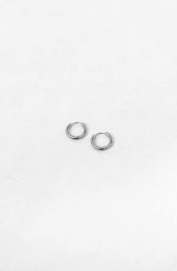 Ultra Mini Creolen Oorbellen Zilver – shoparchief