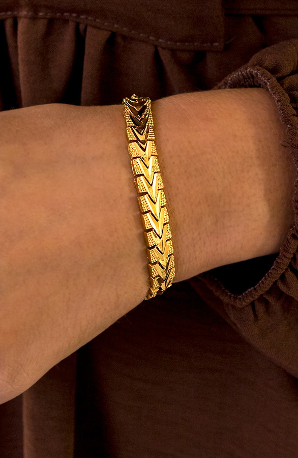 Vienna Armband Metaal Goud – shoparchief, foto 2