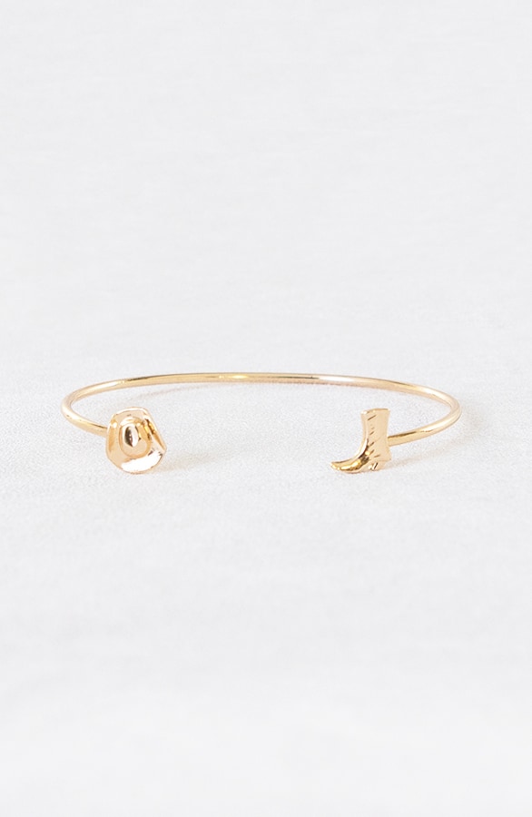 Western Armband Goud – shoparchief