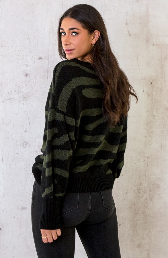 Zebra Trui Army – shoparchief, foto 12