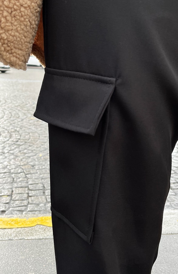 Cargo Pants Zwart – shoparchief, foto 9