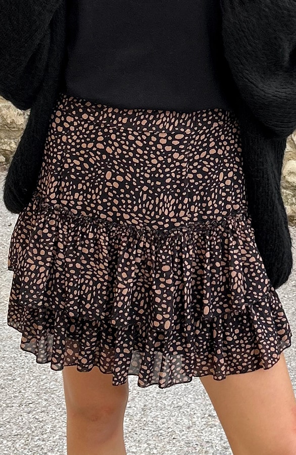 Limited Cheetah Laagjes Rok – shoparchief