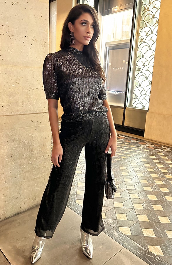 Lurex Top Korte Mouw – shoparchief, foto 9