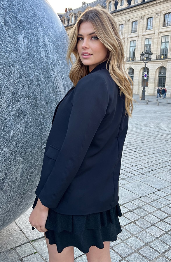 Classic Blazer Zwart – shoparchief, foto 3