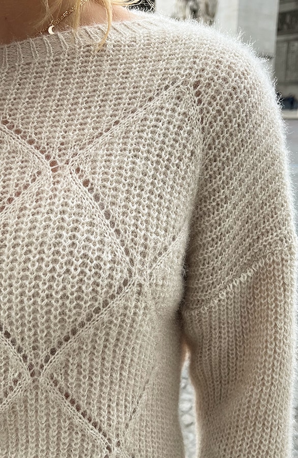 Soft Trui Geruit Beige – shoparchief, foto 9