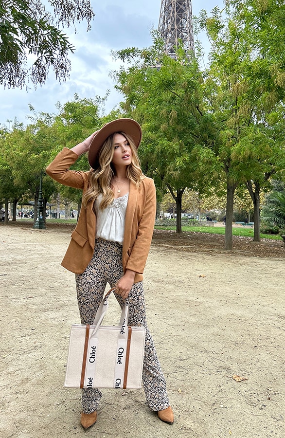 Suede Blazer Cognac – shoparchief, foto 6