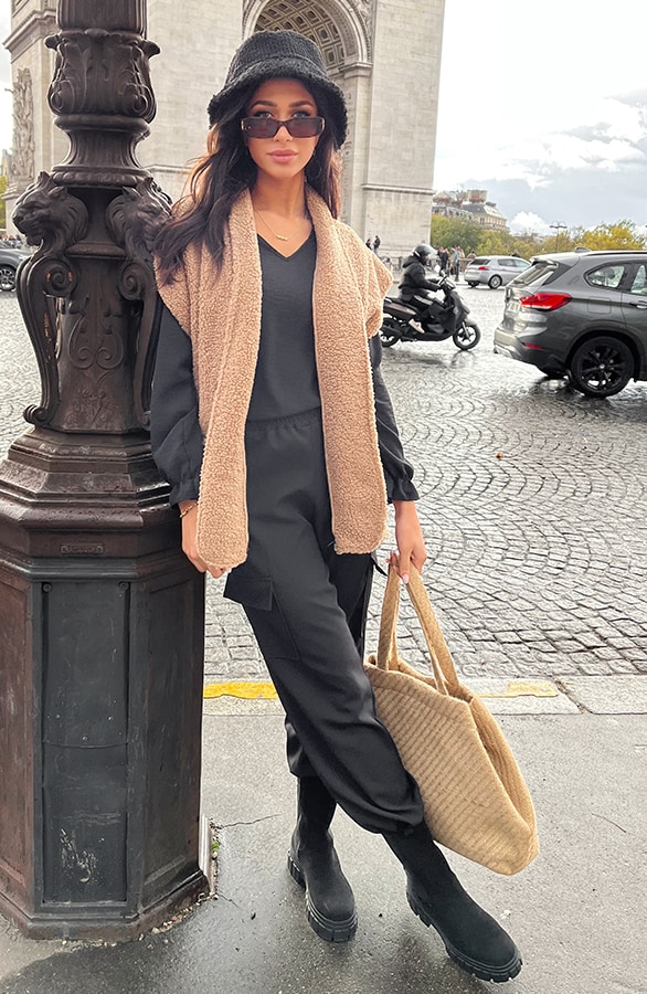 Bucket Hat Zwart – shoparchief, foto 3