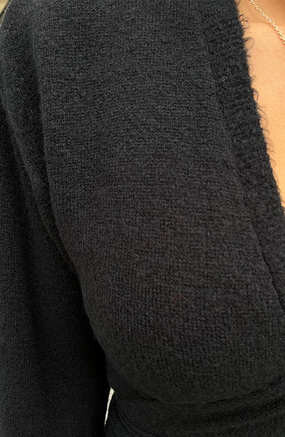 Ultra Soft Wikkel Vest Zwart – shoparchief, foto 10