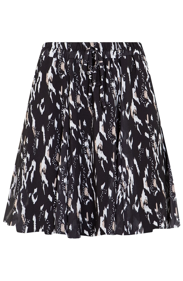 Plooien Rok Panterprint – shoparchief