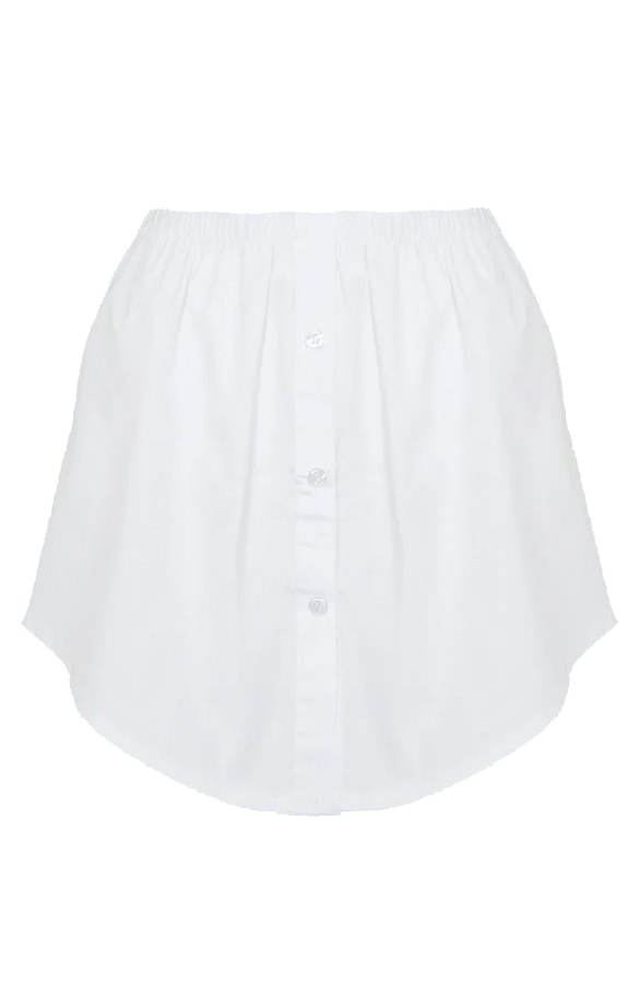 Blouse Verlenging Dames Wit – shoparchief, foto 2