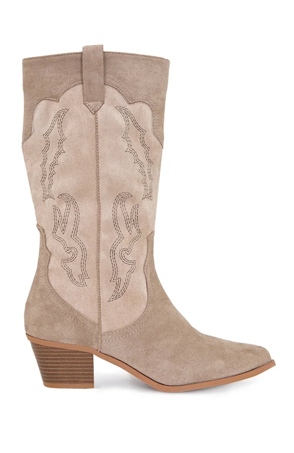 Cowboylaarzen Taupe Beige – shoparchief