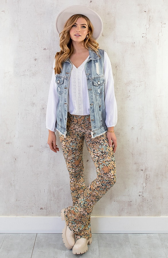 Mousseline Embroidery Oversized Blouse – shoparchief, foto 8