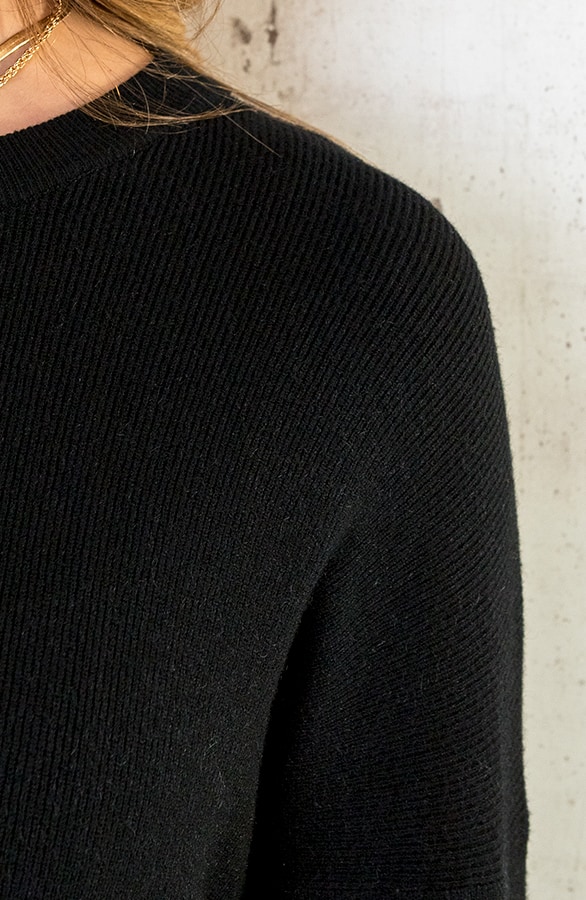 Gebreide Tuniek Zwart – shoparchief, foto 7