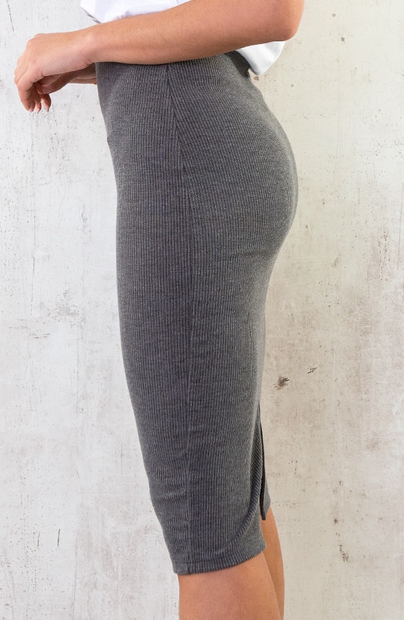 Kokerrok Rib Stretch Grey – shoparchief, foto 12