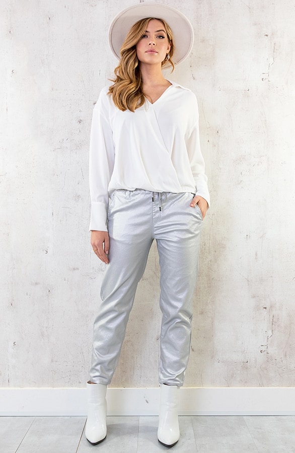 Low Back Lace Blouse Ecru – shoparchief, foto 8