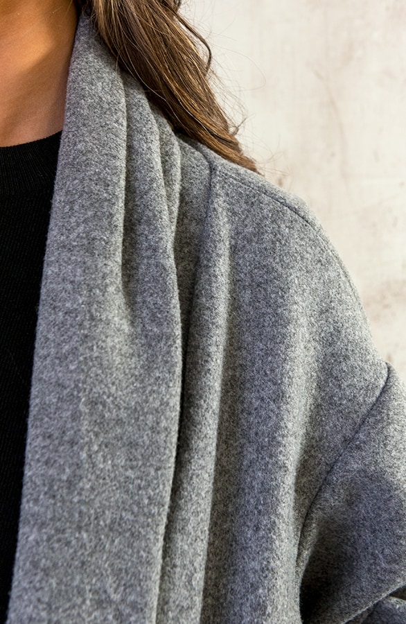 Oversized Jacket Grijs – shoparchief, foto 6