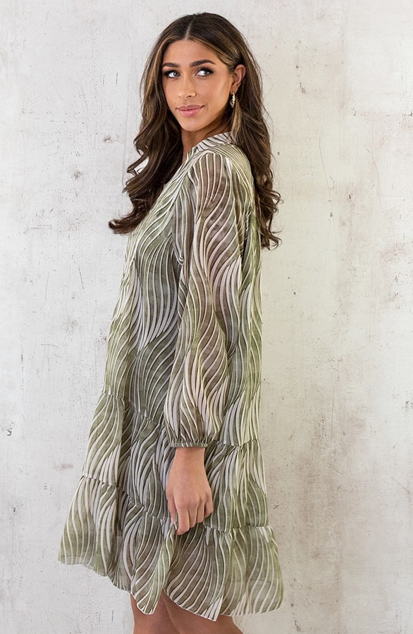 Oversized Tuniek Print Army – shoparchief, foto 4