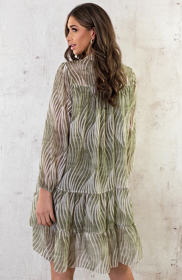 Oversized Tuniek Print Army – shoparchief, foto 5