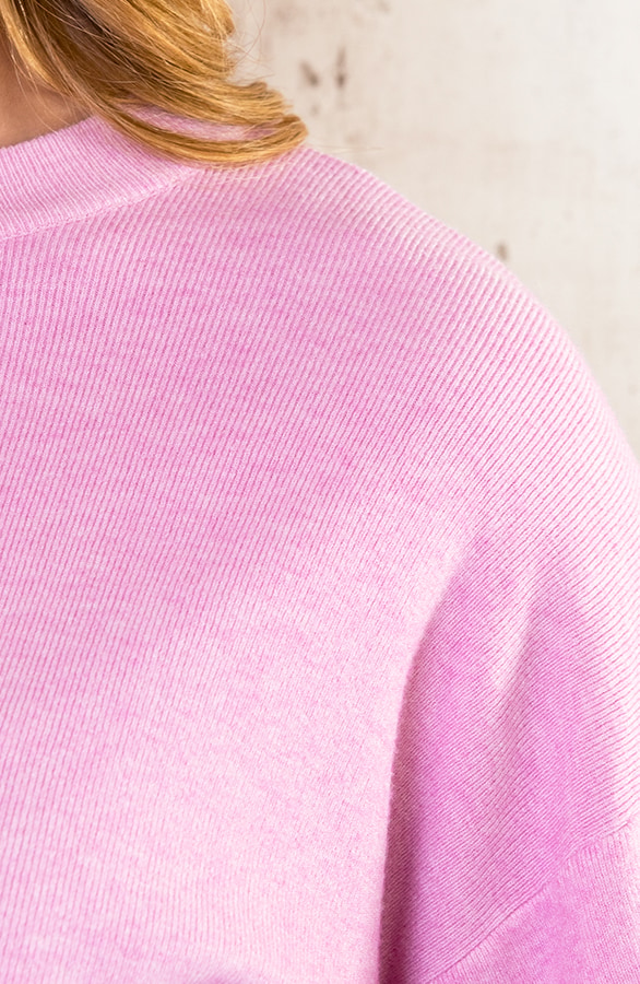 Pofmouwen Trui Roze – shoparchief, foto 5