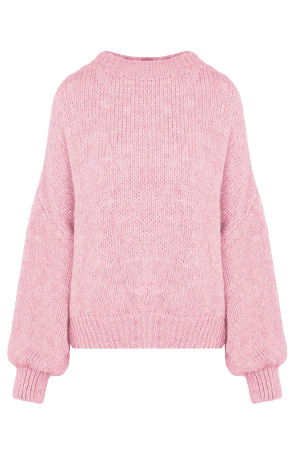 Soft Oversized Trui Lichtroze – shoparchief, foto 8