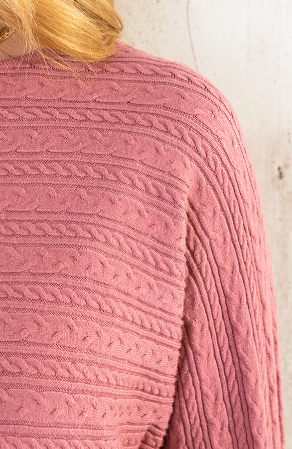 Kabelpatroon Trui Roze – shoparchief, foto 7