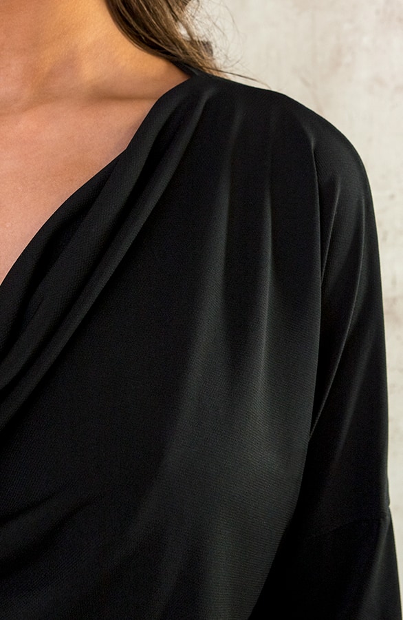 Waterval Longsleeve Top Black – shoparchief, foto 5