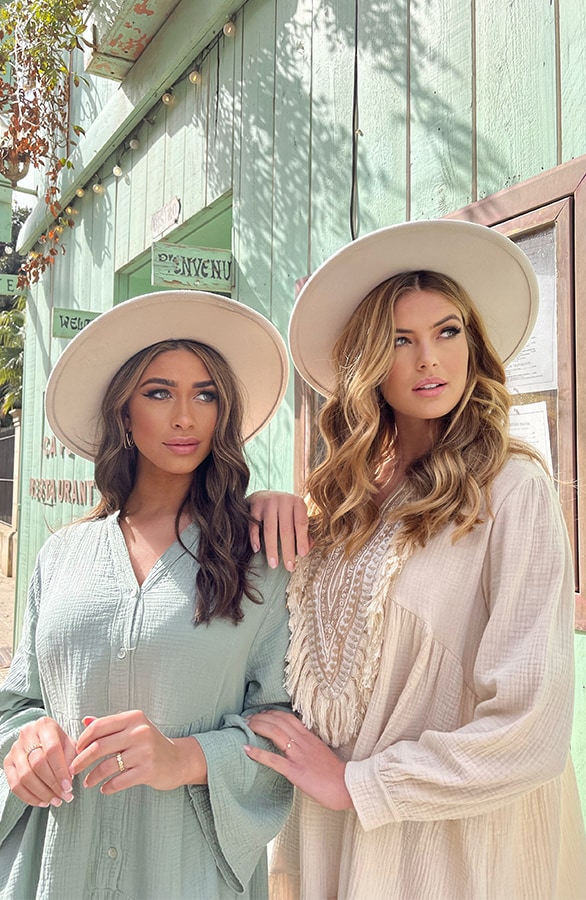 Boho Tuniek Mousseline Beige – shoparchief, foto 9