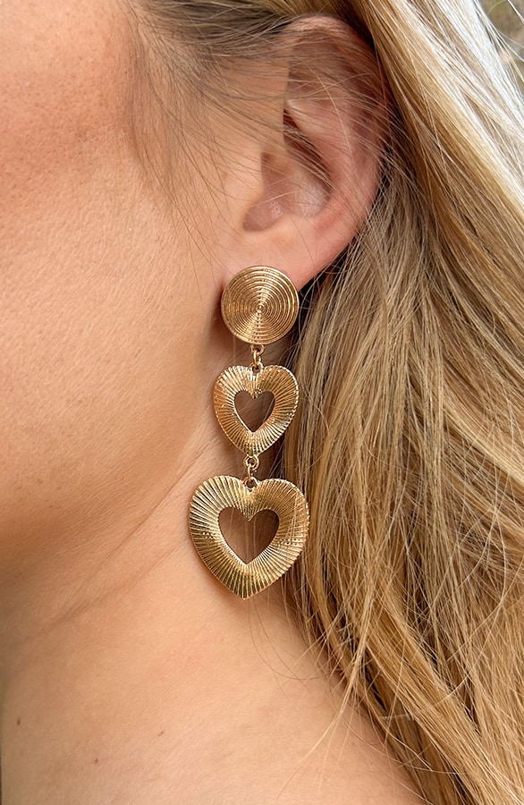 Hartjes Oorbellen Goud – shoparchief