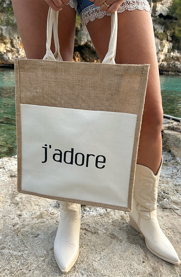 J'adore Tote Bag Beige, Shoparchiv, Foto 3