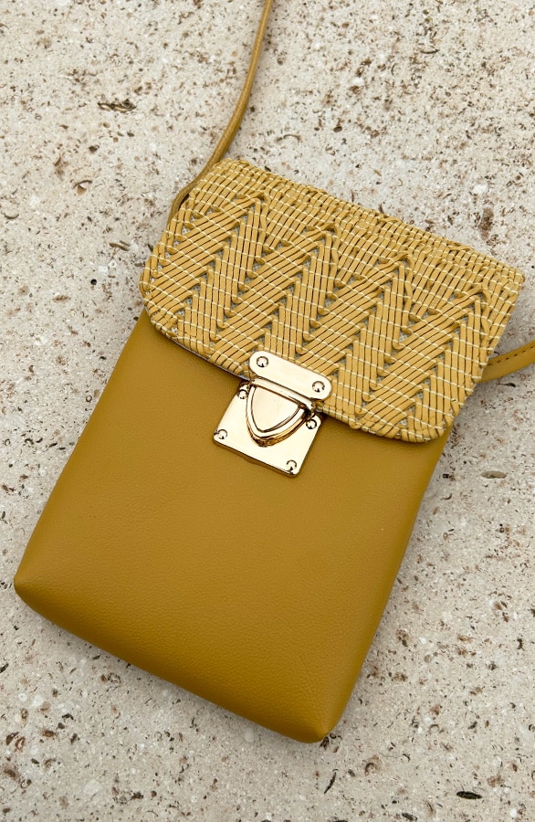 Mini Clutch Oker – shoparchief