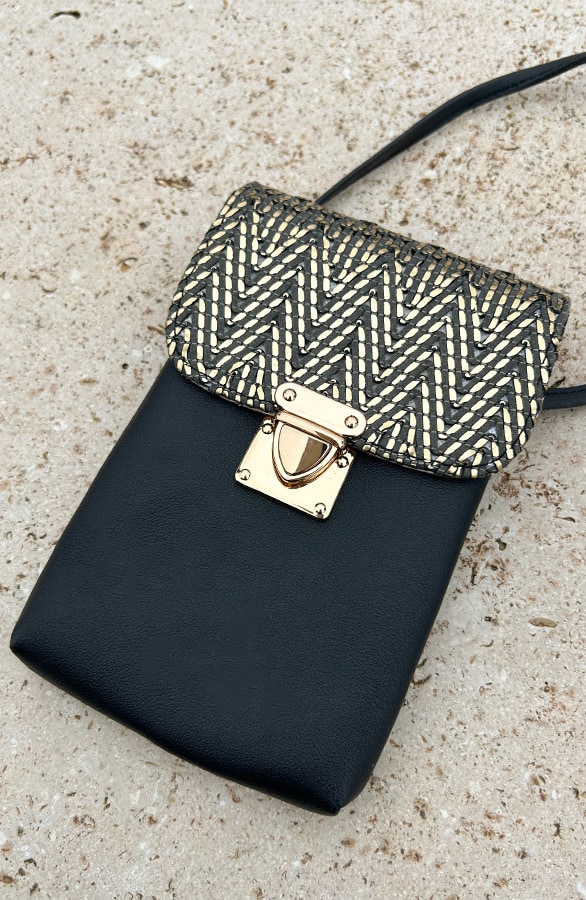 Mini Clutch Zwart – shoparchief