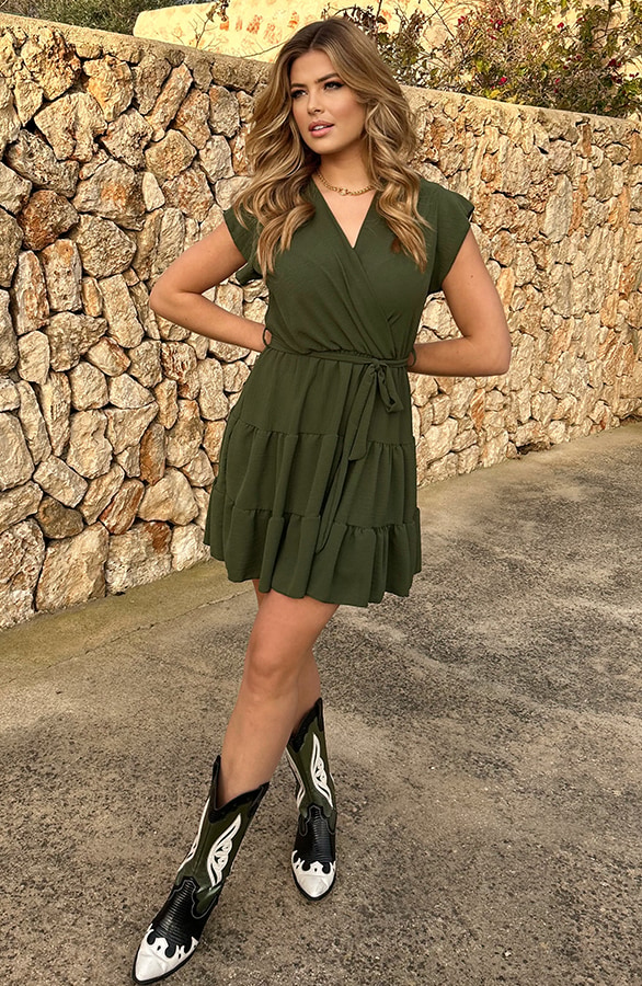 Sienna Jurk Army – shoparchief, foto 8