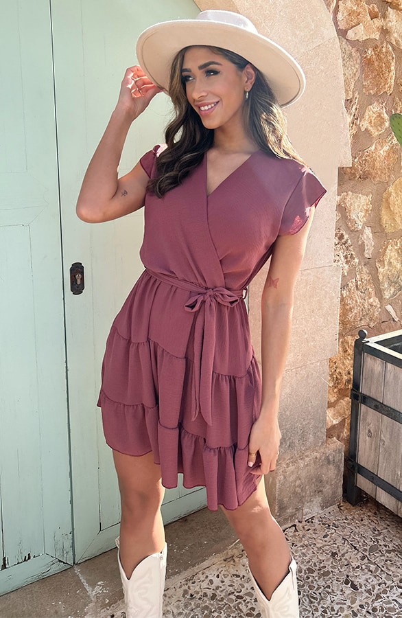 Sienna Jurk Dust Roze – shoparchief