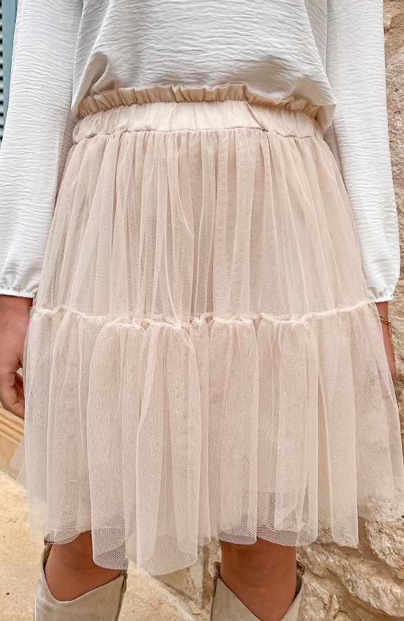 Tule Rok Light Beige – shoparchief