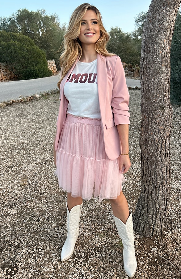 Amour Metallic Top Dust Roze – shoparchief, foto 12