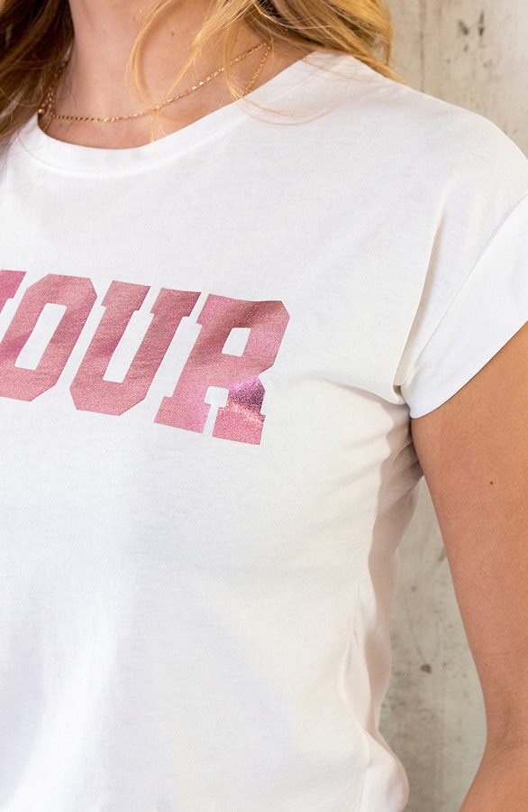 Amour Metallic Top Dust Roze – shoparchief, foto 8