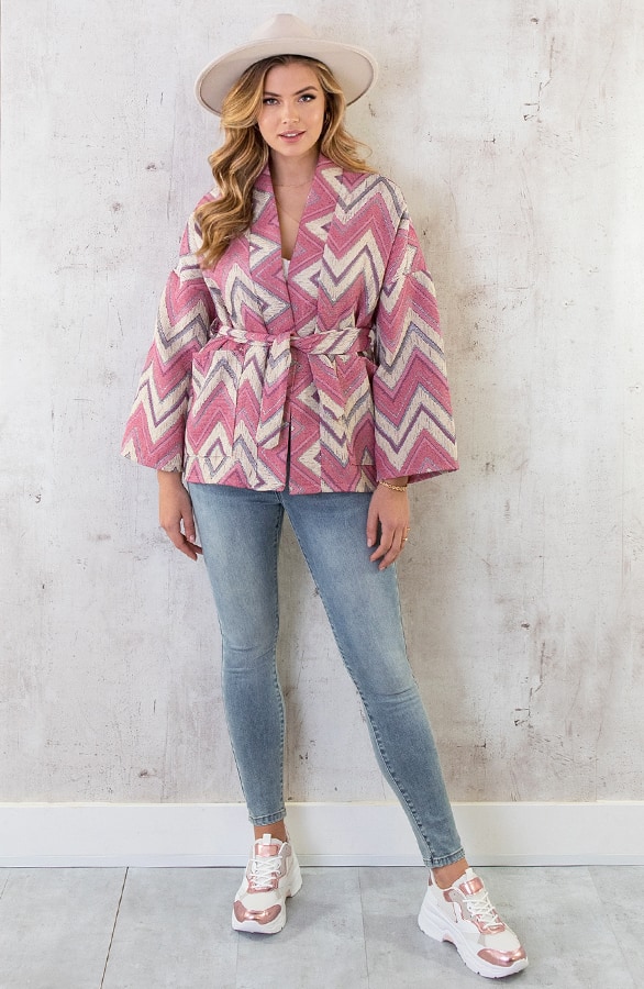 Aztec Kimono Roze – shoparchief, foto 9
