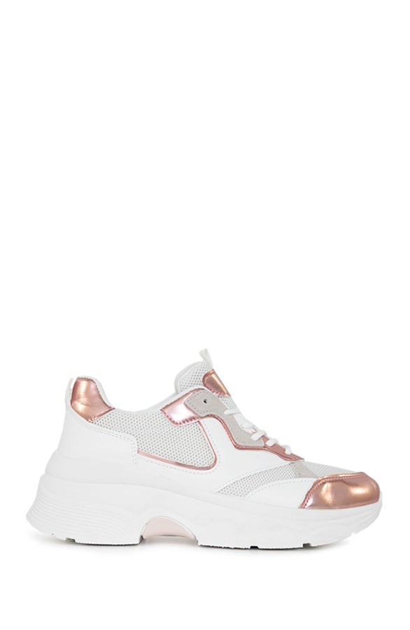 Dad Sneaker Metallic Roze – shoparchief