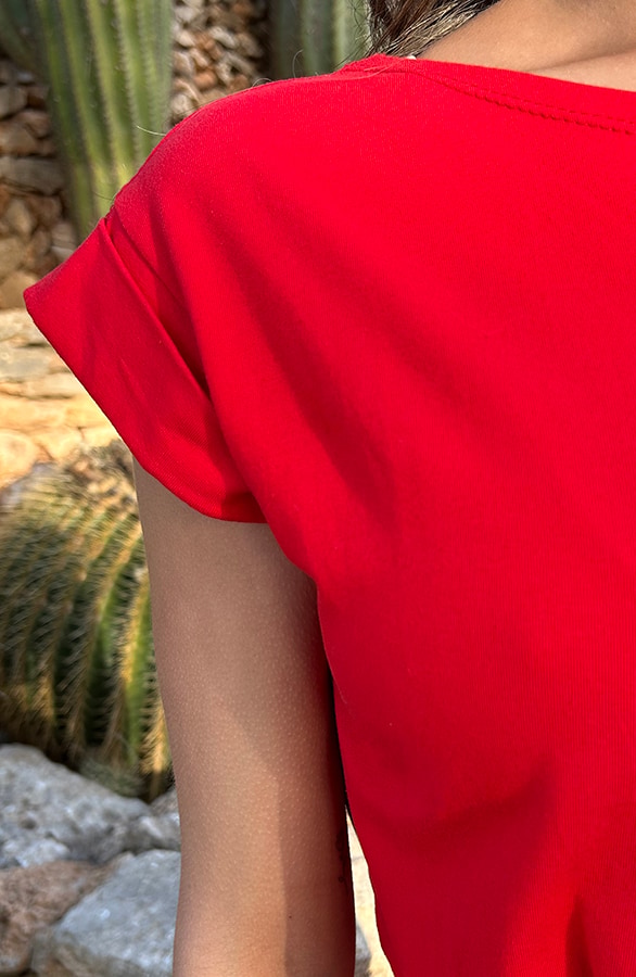 Femme Fatale Kleid Rot, Kleider, Foto 5