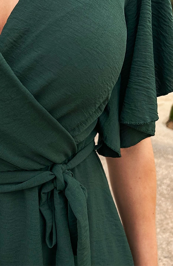 Florence Jurk Smaragd 2.0 – jurken, foto 4